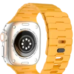 Uray store Apple Watch Ultra 49mm Wowen Kordon - Sarı