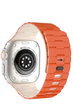 Uray store Apple Watch Ultra 49mm Wowen Kordon - Turuncu