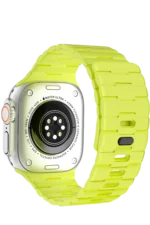 Uray store Apple Watch Ultra 49mm Wowen Kordon - Yeşil