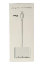 Uray store APR23 Iphone Otg 3in1 - Beyaz - Görsel 3