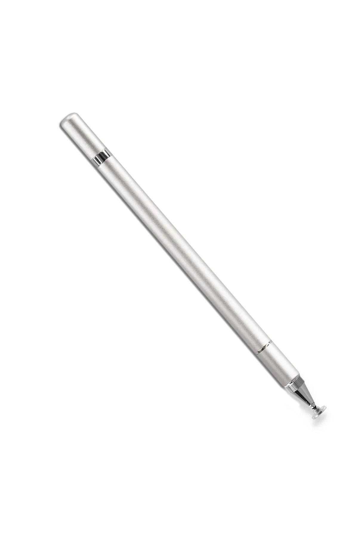 newface-dokunmatik-stylus-kalem-pen-110-gumus-default Uray store Dokunmatik Stylus Kalem Pen 110 - Gümüş - Görsel 1