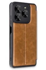 Uray store General Mobile Era 30 Kılıf Flip Cover - Taba - Görsel 2