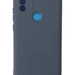 Uray store General Mobile GM 21 Plus Kılıf Nano içi Kadife Silikon - Gri