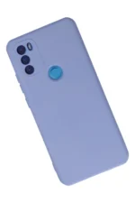 Uray store General Mobile GM 21 Plus Kılıf Nano içi Kadife Silikon - Lila - Görsel 3