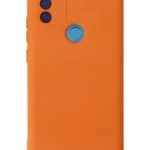 Uray store General Mobile GM 21 Plus Kılıf Nano içi Kadife Silikon - Turuncu