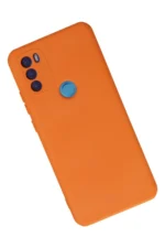 Uray store General Mobile GM 21 Plus Kılıf Nano içi Kadife Silikon - Turuncu - Görsel 3