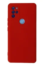 Uray store General Mobile GM 21 Pro Kılıf Nano içi Kadife Silikon - Kırmızı
