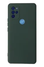 Uray store General Mobile GM 21 Pro Kılıf Nano içi Kadife Silikon - Koyu Yeşil