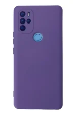Uray store General Mobile GM 21 Pro Kılıf Nano içi Kadife Silikon - Mor