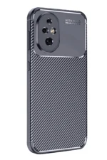 Uray store Honor 200 Kılıf Auto Focus Karbon Kapak - Lacivert - Görsel 3
