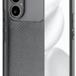 Uray store Honor 400 Kılıf Auto Focus Karbon Kapak - Gri