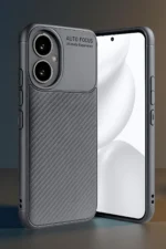 Uray store Honor 400 Kılıf Auto Focus Karbon Kapak - Gri - Görsel 5