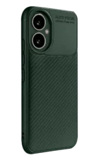 Uray store Honor 400 Kılıf Auto Focus Karbon Kapak - Koyu Yeşil - Görsel 2