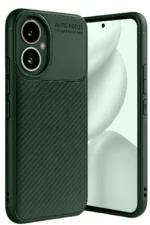 Uray store Honor 400 Kılıf Auto Focus Karbon Kapak - Koyu Yeşil