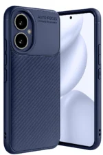 Uray store Honor 400 Kılıf Auto Focus Karbon Kapak - Lacivert