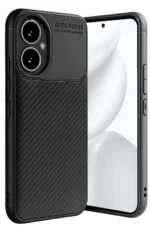Uray store Honor 400 Kılıf Auto Focus Karbon Kapak - Siyah
