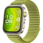Uray store Huawei Fit 4 Braid Kordon - Açık Yeşil