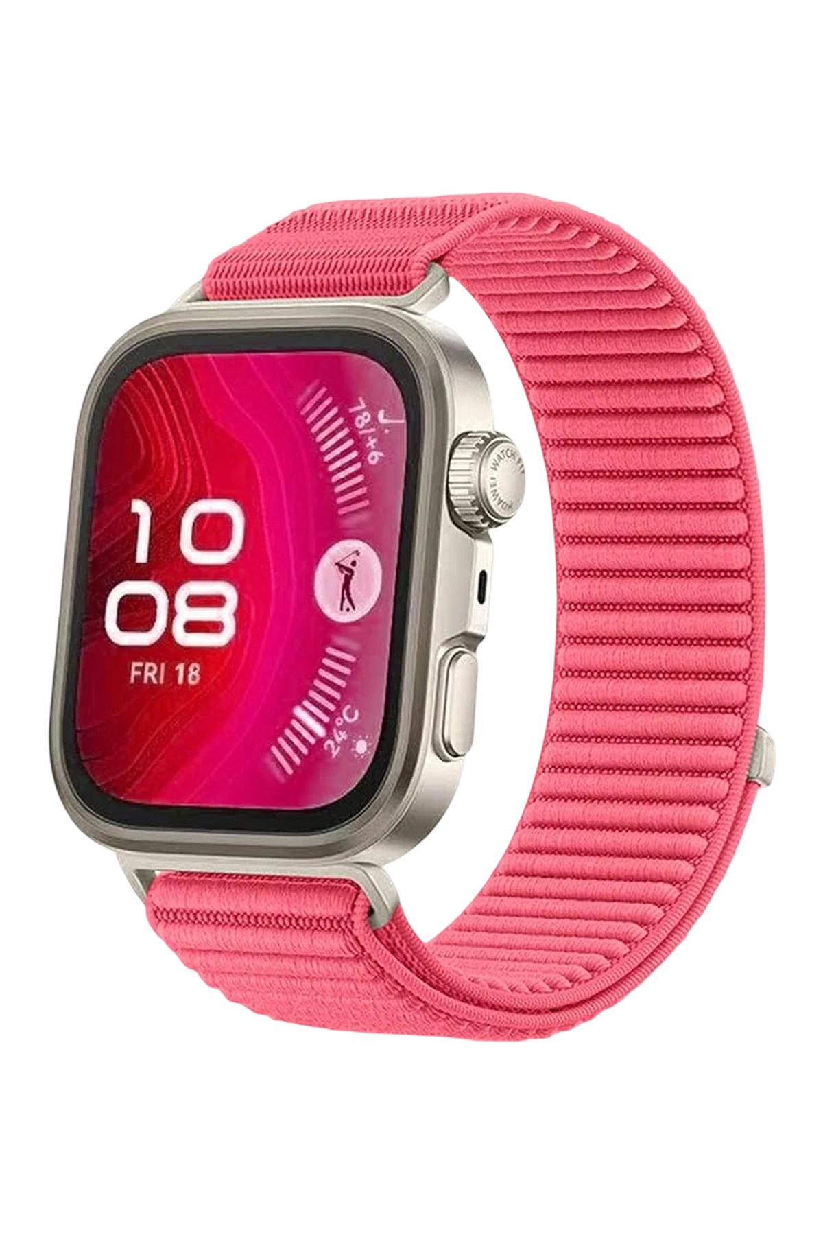 newface-huawei-fit-4-braid-kordon-rose-default Uray store Huawei Fit 4 Braid Kordon - Rose - Görsel 1