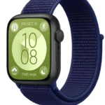 Uray store Huawei Fit 4 Hasırlı Cırtcırtlı Kordon - Lacivert-Mürdüm