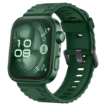 Uray store Huawei Fit 4 Nova Silikon Kordon - Koyu Yeşil
