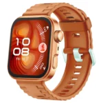 Uray store Huawei Fit 4 Nova Silikon Kordon - Turuncu