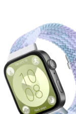 Uray store Huawei Fit 4 Star Kordon - Lila-Beyaz - Görsel 2