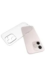 Uray store Huawei Honor 600 Lite Lüx Şeffaf Silikon - Şeffaf - Görsel 2