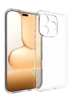 Uray store Huawei Honor 600 Lite Lüx Şeffaf Silikon - Şeffaf