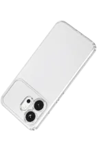 Uray store Huawei Honor 600 Lüx Şeffaf Silikon - Şeffaf - Görsel 3
