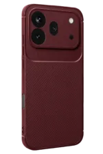 Uray store Huawei Honor 600 Pro Auto Focus Karbon Kapak - Bordo