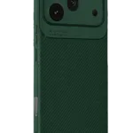 Uray store Huawei Honor 600 Pro Auto Focus Karbon Kapak - Koyu Yeşil