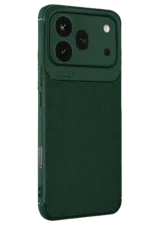 Uray store Huawei Honor 600 Pro Auto Focus Karbon Kapak - Koyu Yeşil