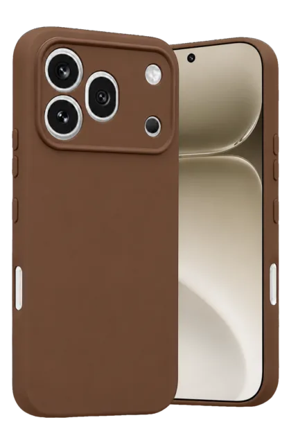 Uray store Huawei Honor 600 Pro First Silikon - Kahverengi