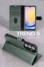 Uray store Huawei Honor 600 Pro Trend S Plus Kapaklı Kılıf - Lacivert - Görsel 4