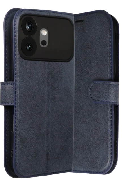 Uray store Huawei Honor 600 Trend S Plus Kapaklı Kılıf - Lacivert