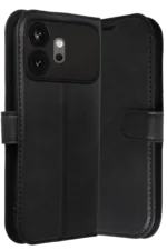 Uray store Huawei Honor 600 Trend S Plus Kapaklı Kılıf - Siyah