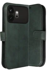 Uray store Huawei Honor 600 Trend S Plus Kapaklı Kılıf - Yeşil