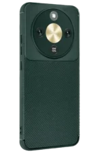 Uray store Huawei Honor Magic 8 Lite Auto Focus Karbon Kapak - Koyu Yeşil