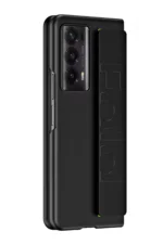Uray store Huawei Honor Magic V2 Kılıf Data Kapak - Siyah