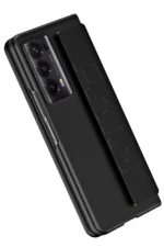 Uray store Huawei Honor Magic V2 Kılıf Data Kapak - Siyah - Görsel 3