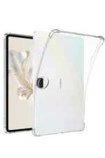 Uray store Huawei Honor Pad 9 Kılıf Anti Shock Tablet Silikon - Şeffaf