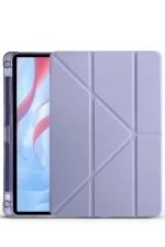 Uray store Huawei Honor Pad X9A Kalemlikli Mars Tablet Kılıfı - Lila