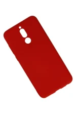 Uray store Huawei Mate 10 Lite Kılıf Nano içi Kadife Silikon - Kırmızı - Görsel 2