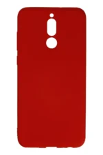 Uray store Huawei Mate 10 Lite Kılıf Nano içi Kadife Silikon - Kırmızı