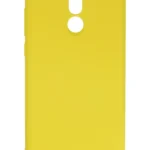 Uray store Huawei Mate 10 Lite Kılıf Nano içi Kadife Silikon - Sarı