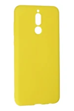 Uray store Huawei Mate 10 Lite Kılıf Nano içi Kadife Silikon - Sarı - Görsel 3