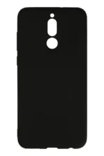 Uray store Huawei Mate 10 Lite Kılıf Nano içi Kadife Silikon - Siyah