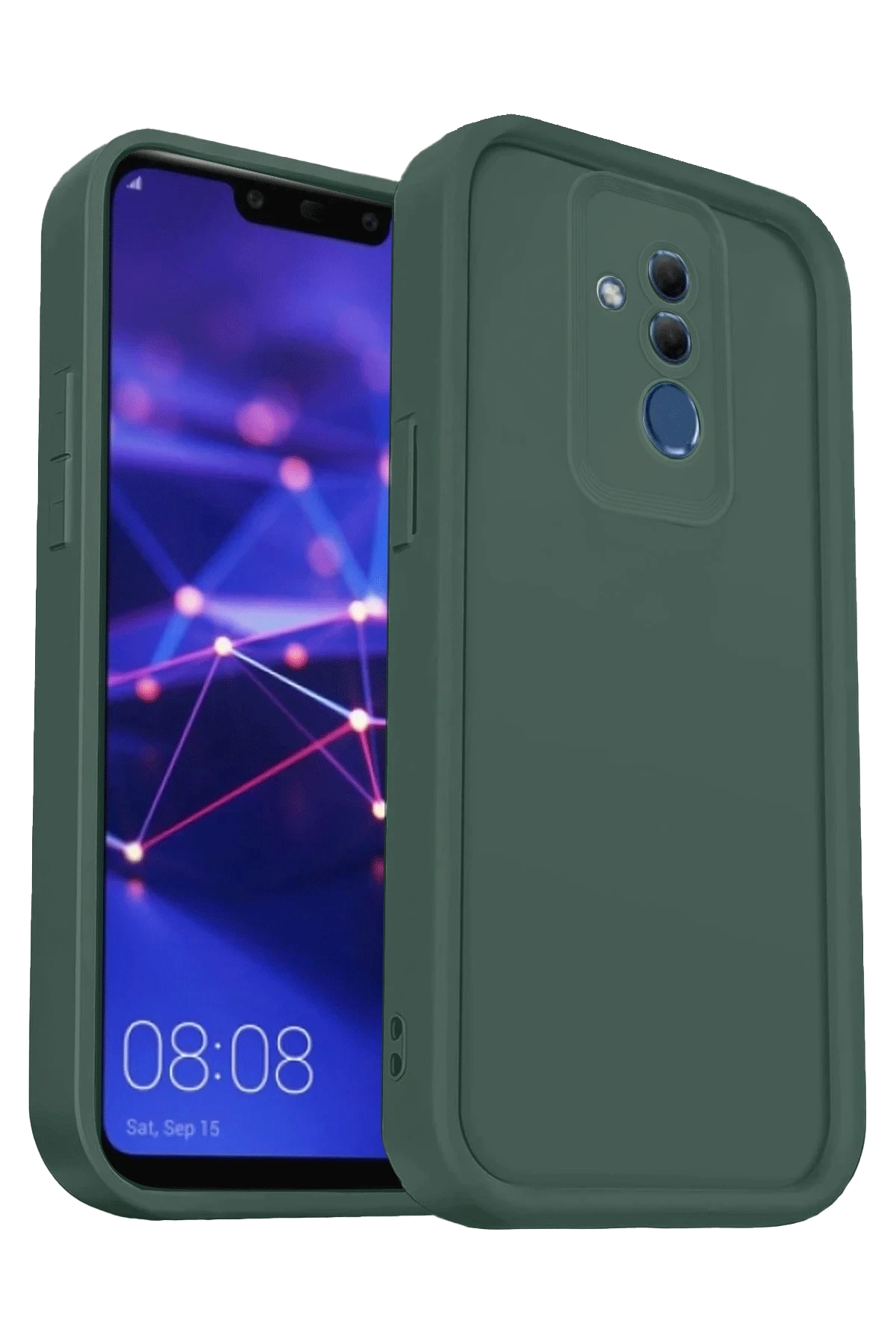 newface-huawei-mate-20-lite-kilif-viera-silikon-koyu-yesil-default Uray store Huawei Mate 20 Lite Kılıf Viera Silikon - Koyu Yeşil - Görsel 1