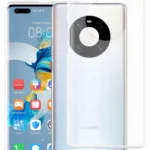 Uray store Huawei Mate 40 Pro Kılıf Lüx Şeffaf Silikon