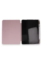 Uray store Huawei MatePad Air 11.5 Kılıf Kalemlikli Mars Tablet Kılıfı - Rose Gold - Görsel 7